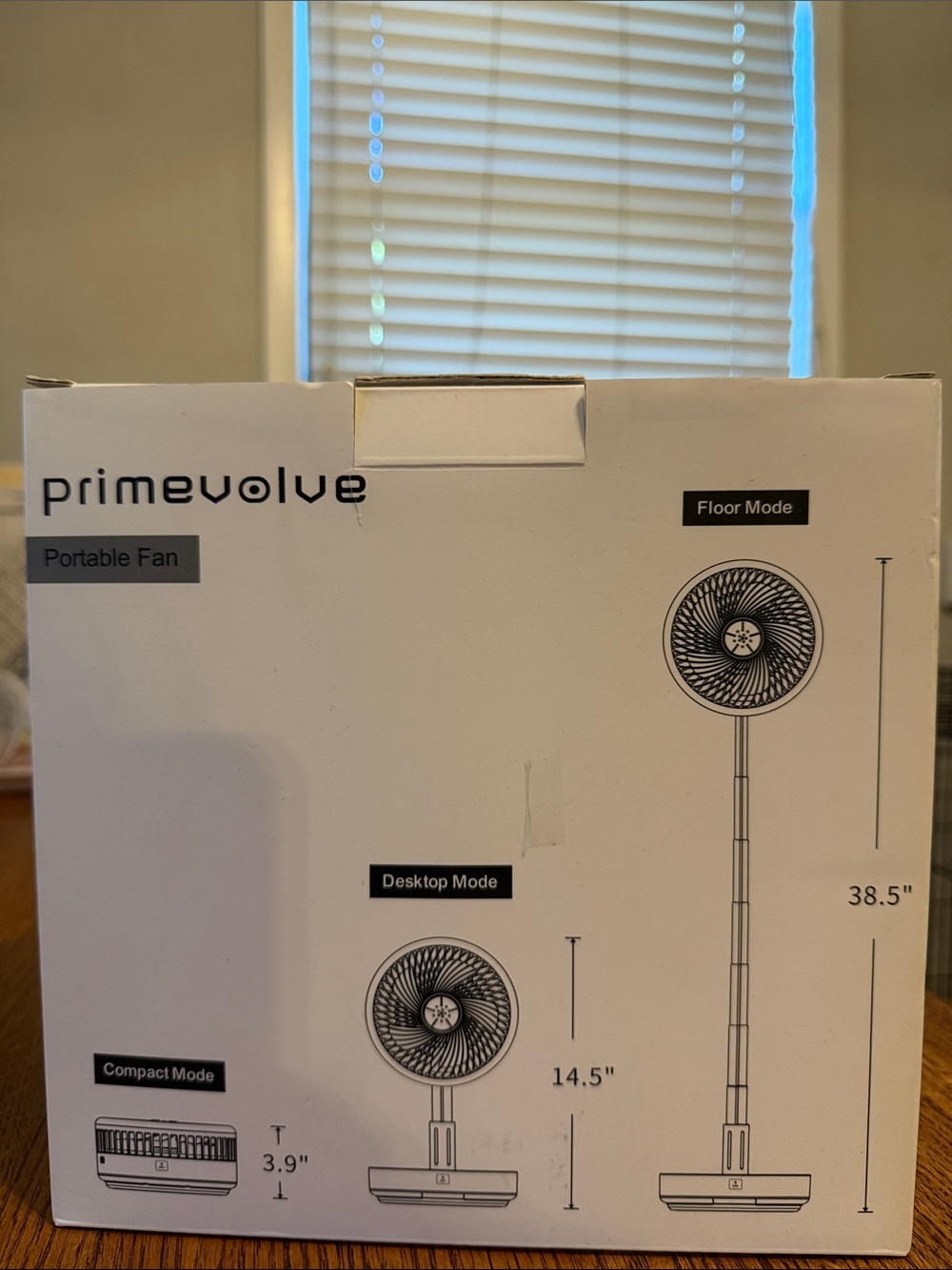Primevolve Portable Fan - White